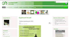 Desktop Screenshot of guyancourt-accueil.fr